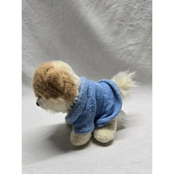 GUND Itty Bitty Boo In Robe Worlds Cutest Dog Plush Stuffed Animal - Picture 2 of 9